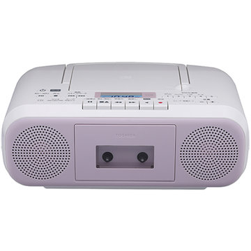 CDラジオカセットレコーダー (ピンク)