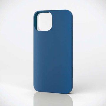 iPhone13mini/ハイブリッドケース/360度保護/ブルー
