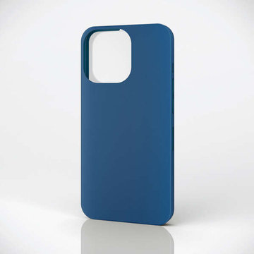 iPhone13Pro/ハイブリッドケース/360度保護/ブルー