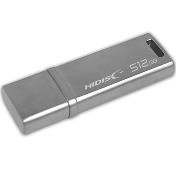USB3.0 512GB キャップ式 シルバー 高速転送