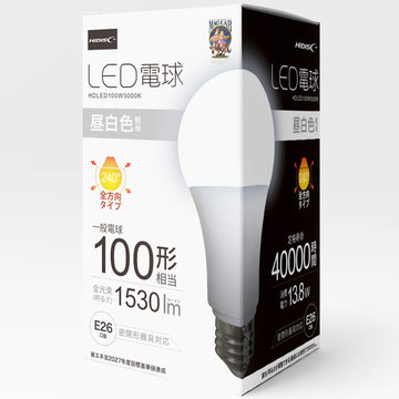 LED電球 E26 100形相当 全方向 昼白色