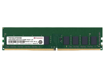8GB DDR4-2400 ECC-DIMM 1Rx8 CL17 1.2V