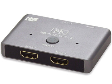 8K60Hz/4K120Hz対応 2入力1出力 HDMI切替器