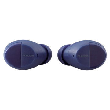 Bluetoothイヤホン/完全ワイヤレス/AAC/カナル型/ブルー