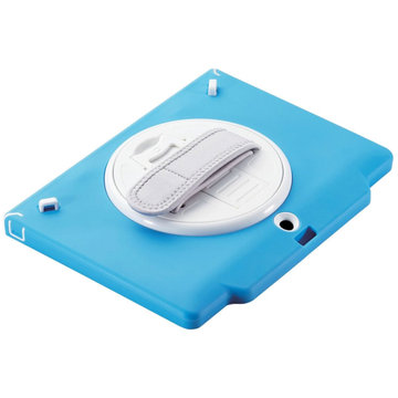 IdeaPad D330対応シリコンケース/スタンド付/ブルー