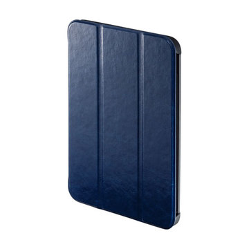 iPad mini 2021 ソフトレザーケース(ブルー)