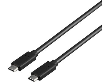 USB4 Gen3×2ケーブル Type-C to C 0.8m ブラック