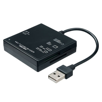 USB2.0 カードリーダー(ブラック)