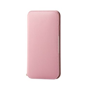 iPhone SE 第3世代/手帳型ケース/耐衝撃/ピンク