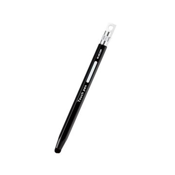 タッチペン/六角鉛筆型/超感度タイプ/ブラック