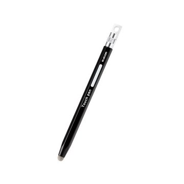 タッチペン/六角鉛筆型/導電繊維タイプ/ブラック