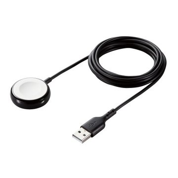 AppleWatch磁気充電ケーブル/USB-A/2.0m/ブラック