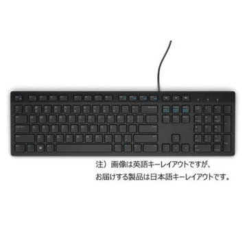 Dell マルチメディアキーボード(日本語) KB216 ブラック