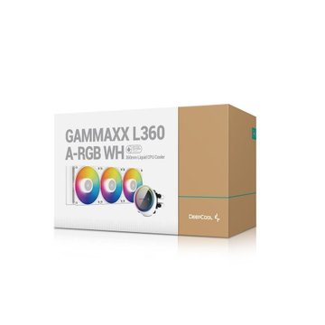 簡易水冷CPU FAN / GAMMAXX L360 A-RGB WH