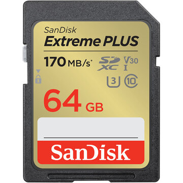 エクストリーム プラス SDXC UHS-I カード 64GB