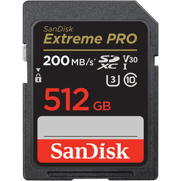 エクストリーム プロ SDXC UHS-I カード 512GB