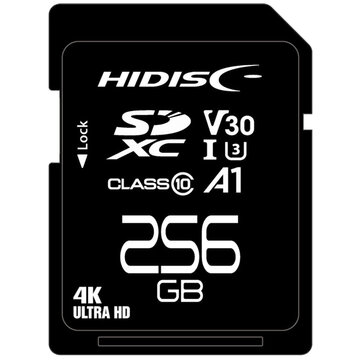 SDXCカード 256GB UHS-1 U3 V30 A1
