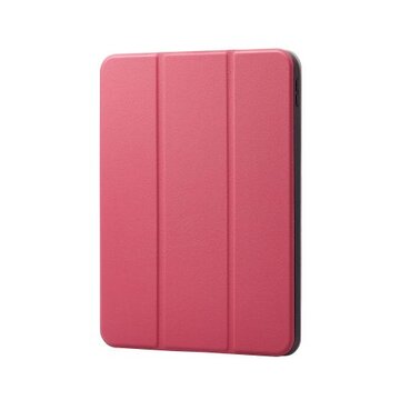 iPad第10世代/フラップケース/スリープ対応/ピンク
