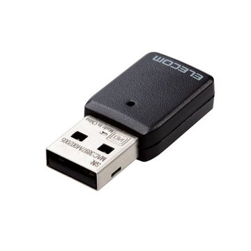 無線LAN子機/11ac/867Mbps/USB3.0用/ブラック