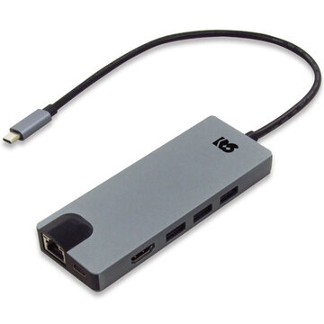USB-C マルチアダプター(PD・30cmケーブル)