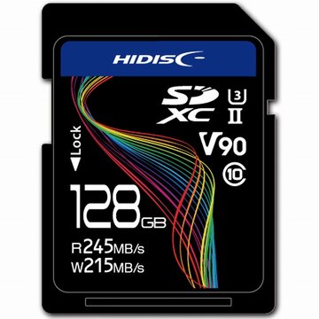 SDXCカード 128GB UHS-2 U3 V90