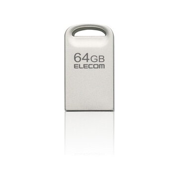 USBメモリ/USB3.2(Gen1)/超小型/64GB/シルバー