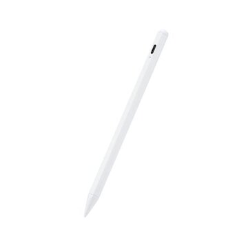 タッチペン/iPad専用/磁気吸着/USB-C充電/ホワイト