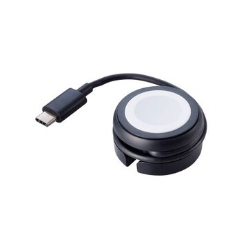 AppleWatch磁気充電ケーブル/USB Type-C/ブラック