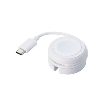 AppleWatch磁気充電ケーブル/USB Type-C/ホワイト