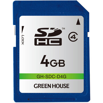 SDHCカード クラス4 4GB