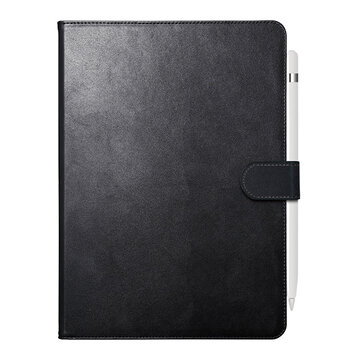 iPad10.9用 2アングルレザーケース ブラック