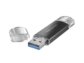 USB-A&USB-C搭載USBメモリー 64GB ブラック