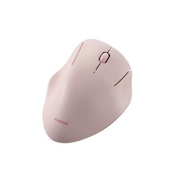 マウス/Bluetooth/3ボタン/抗菌/静音設計/ピンク