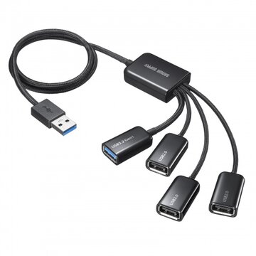 USB3.2 Gen1+USB2.0 コンボハブ(4ポート)