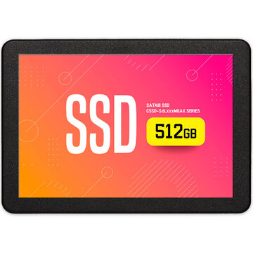 SATA 2.5型 SSD 512GB CSSD-S6L512MGAX