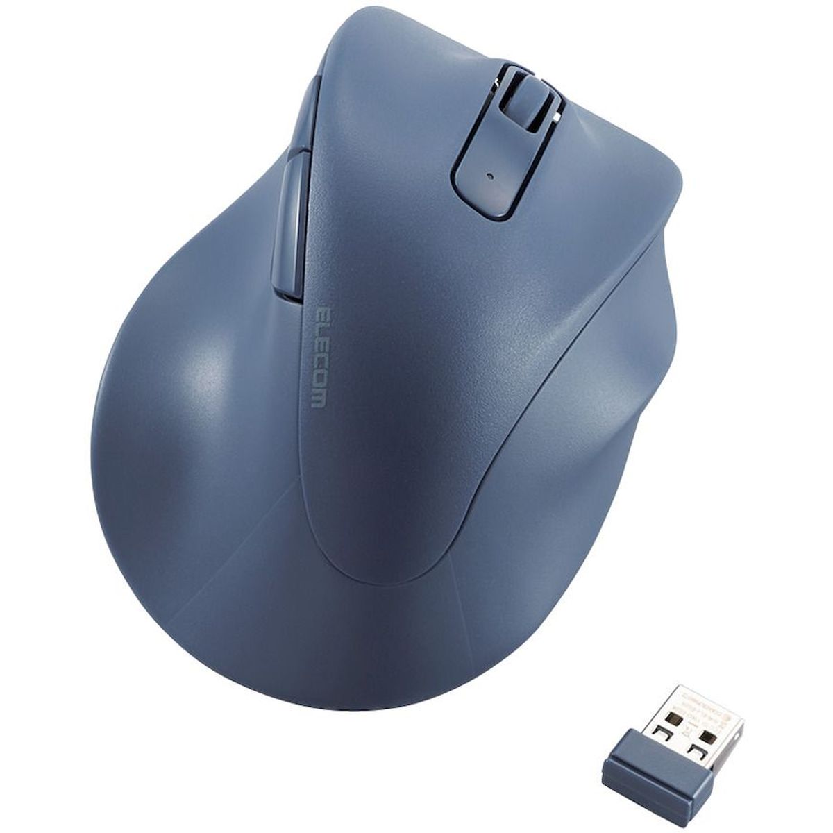 マウス/EX-G/右手用/Lサイズ/無線/5ボタン/ブルー