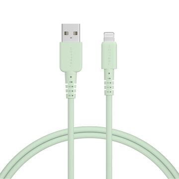 MOTTERU ケーブル USB A-Lightning 1m ピスタチオ