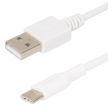 USBケーブル/USB2.0/A-C/2m/ホワイト