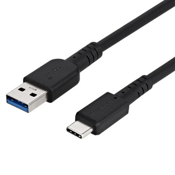 USBケーブル/USB3.2 Gen2/Aオス-Cオス/1m/ブラック