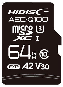 HIDISC 車載用途向けmicroSDXCカード 64GB