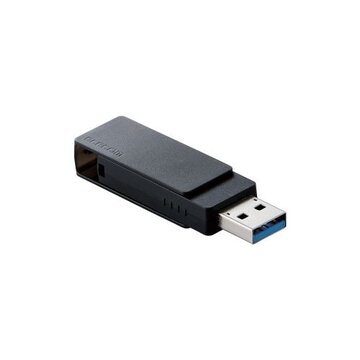 USBメモリ/USB3.2Gen1対応/回転式/32GB/ブラック