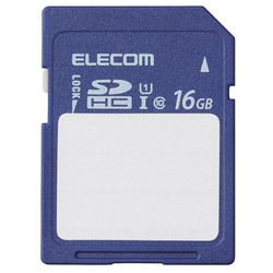 SDHCカード/内容が書ける/UHS-I 80MB/s 16GB