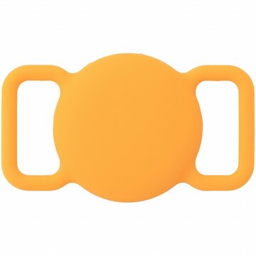 スマートタグアクセサリ ペットケース オレンジ