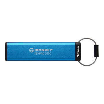 16GB USB Type-C IronKey Keypad 200C