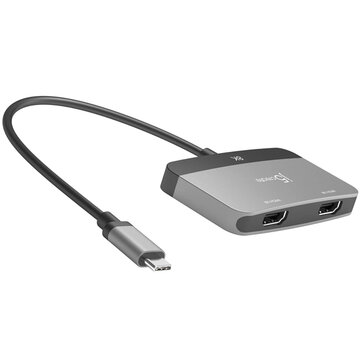 USB-C 8K MSTデュアルHDMIアダプター
