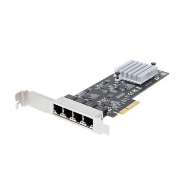 ネットワークアダプターカード/PCIe x4/4ポート/2.5G