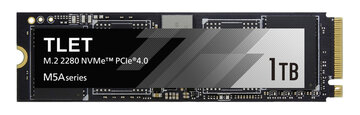 内蔵SSD TLD-M5A 1TB PCIe Gen4x4 M.2 2280