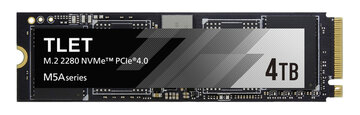 内蔵SSD TLD-M5A 4TB PCIe Gen4x4 M.2 2280