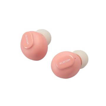 Bluetoothイヤホン/完全ワイヤレス/AAC対応/ピンク