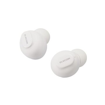 Bluetoothイヤホン/完全ワイヤレス/AAC対応/ホワイト